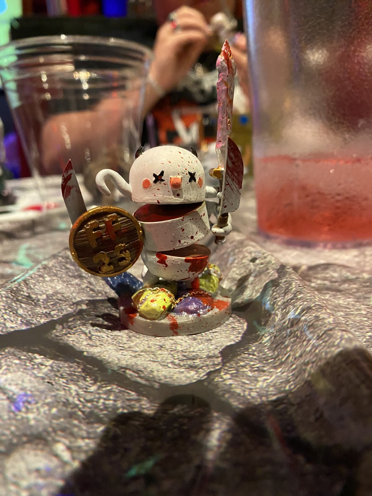 Fantastic Fest mascot miniature commission