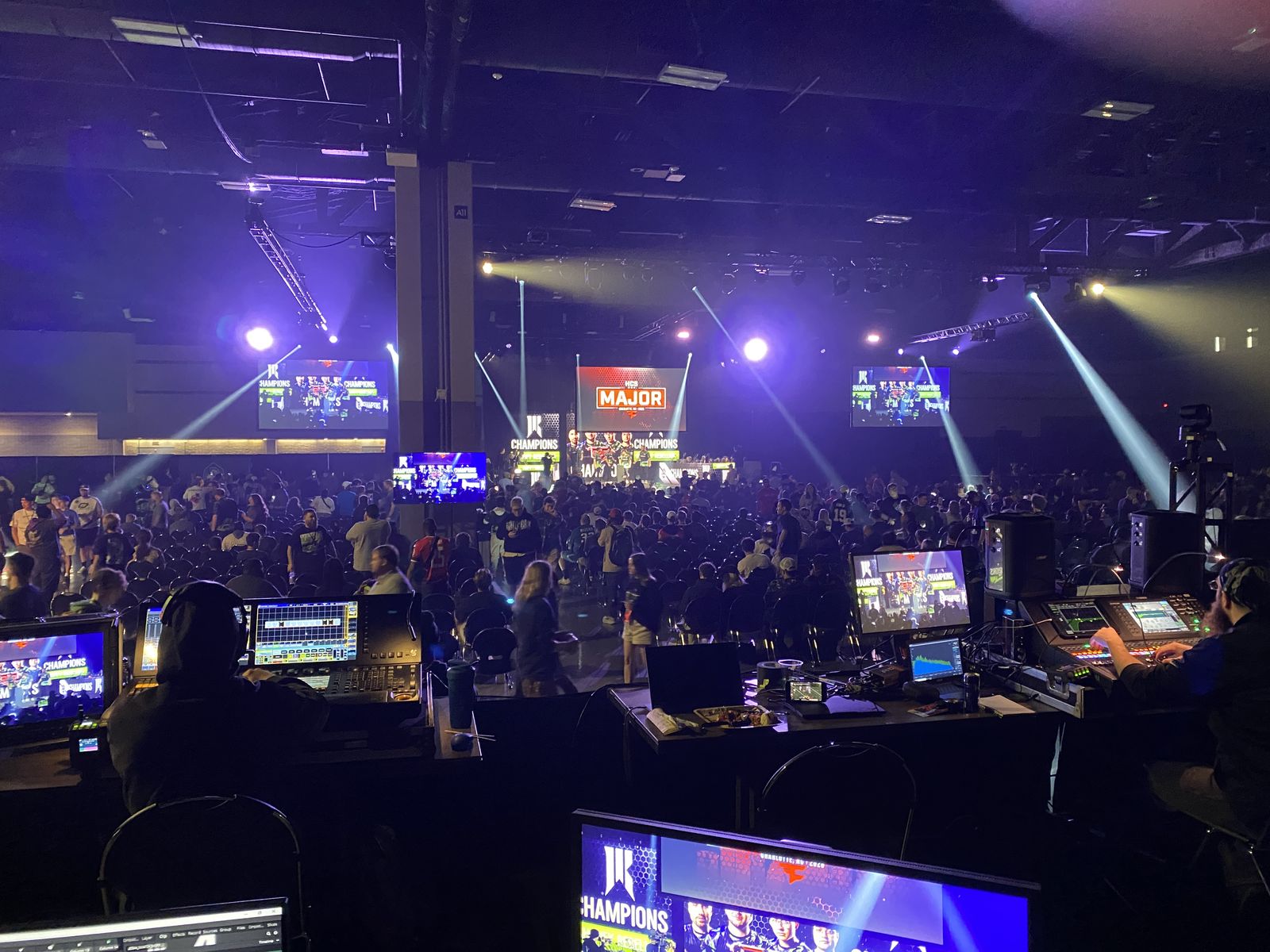 Esports arena from front of house