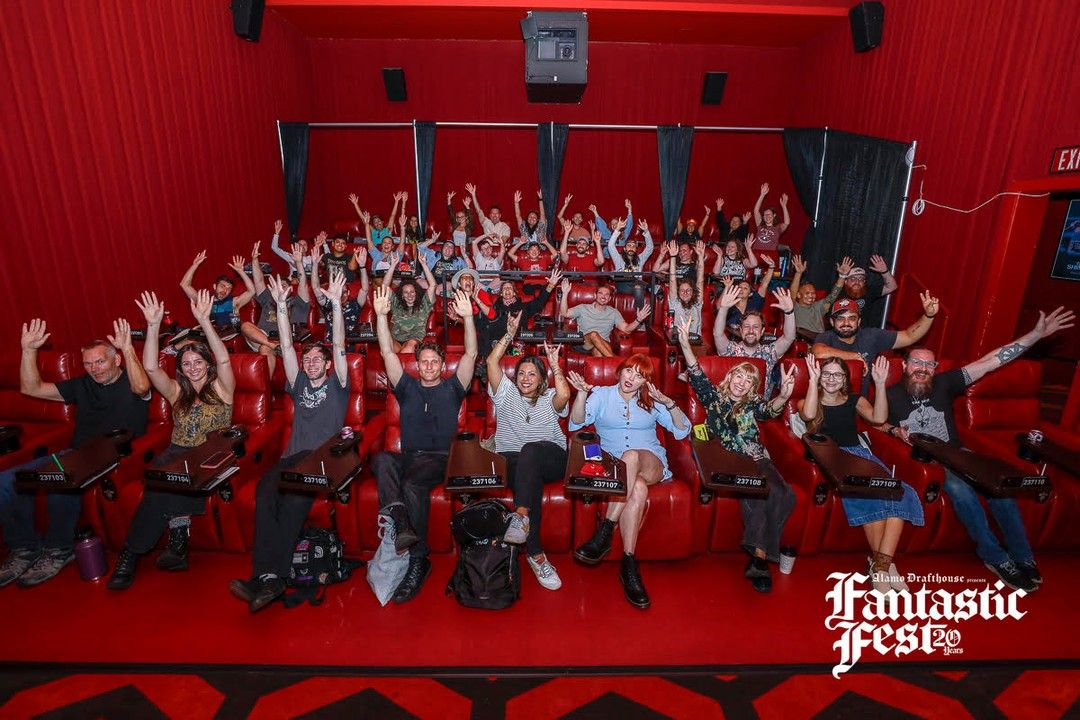 Fantastic Fest crowd at the Alamo Drafthouse